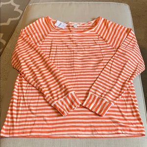 jcrew factory long sleeve t-shirt